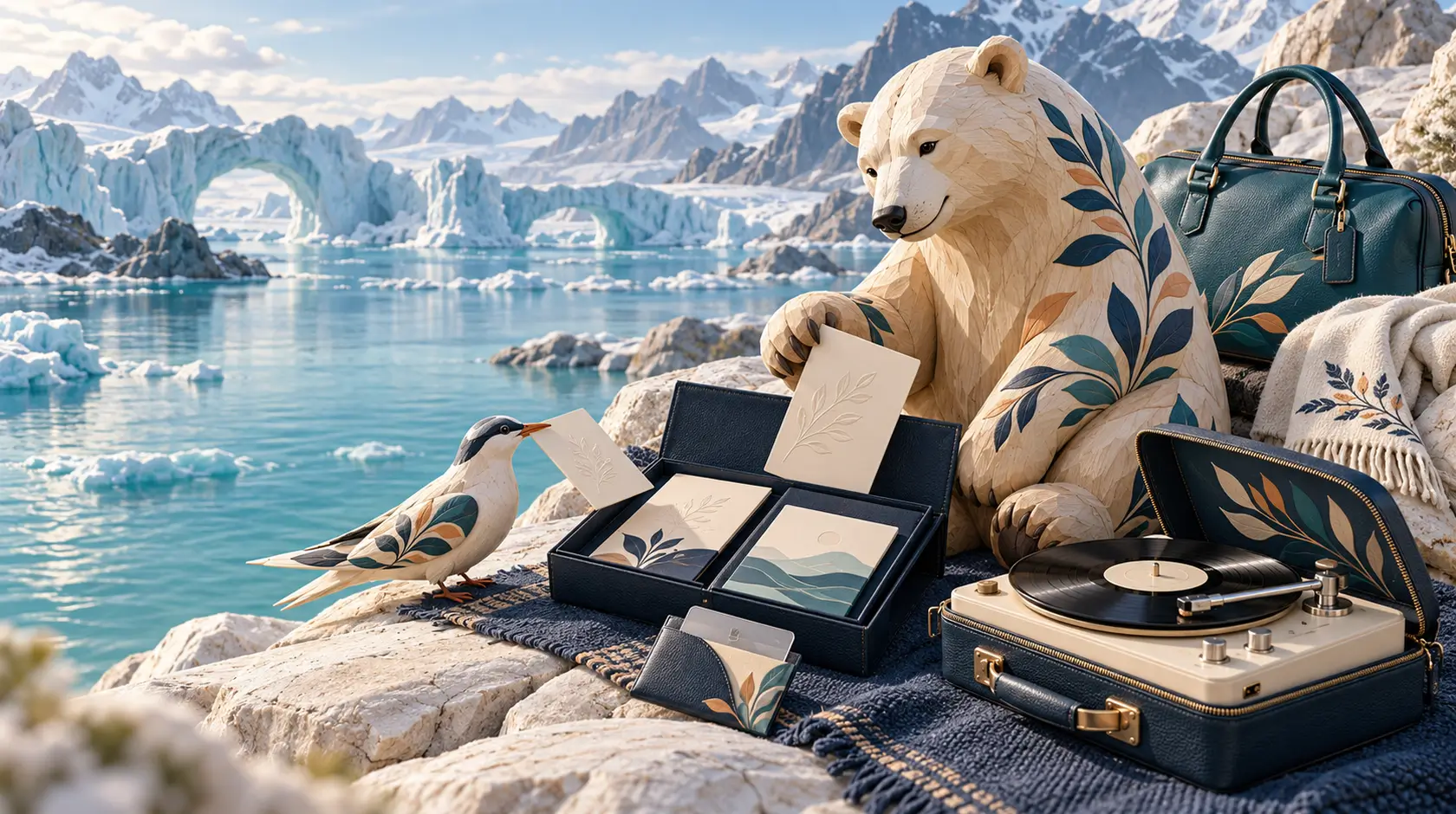 Illustrative reward scene: Global Gift Marketplace