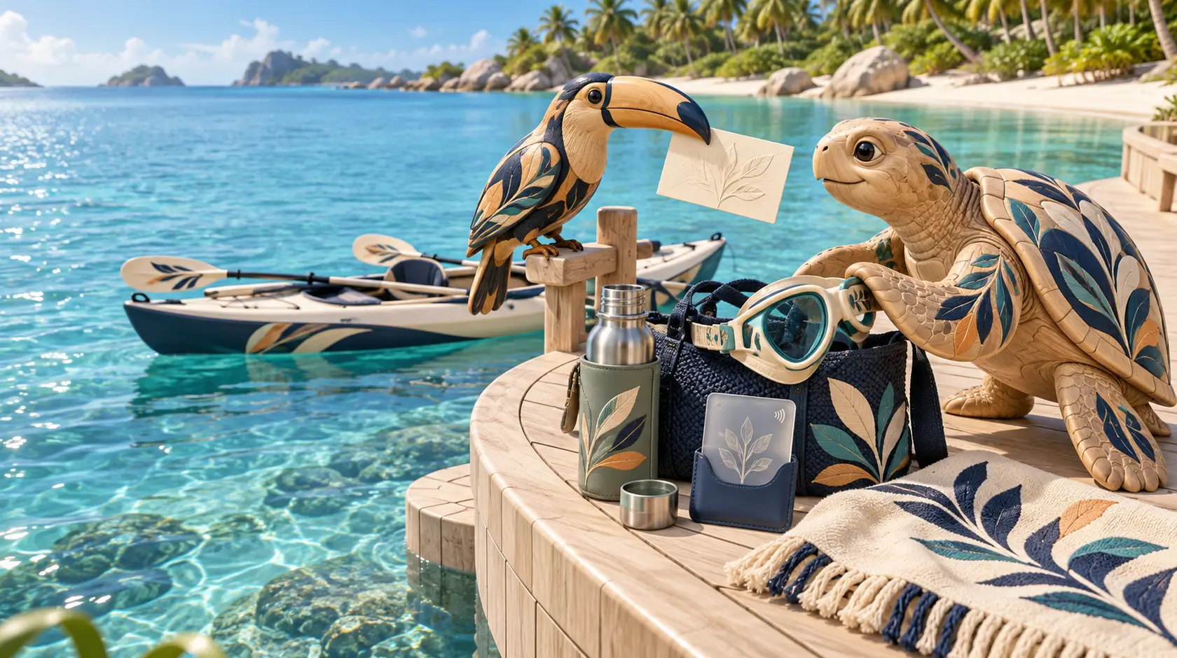 Illustrative reward scene: Physical Gifts · Digital Gift Cards · Experiences