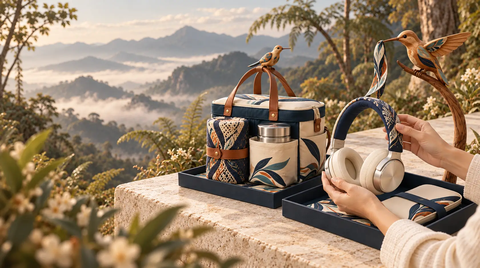 Recipient Choice: customer and partner gifting concept scene